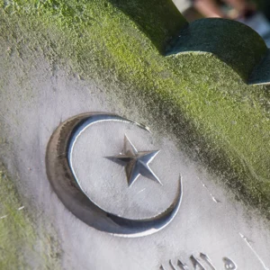 Muslimisches Grab